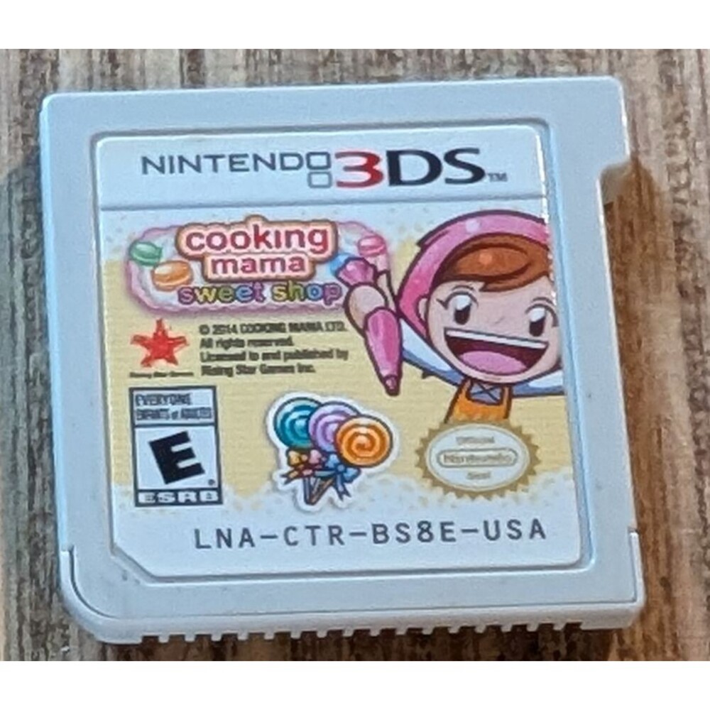 Cooking Mama Sweet Shop (Nintendo 3DS, 2017) Cartridge Only